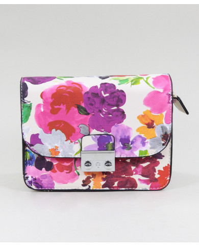 Mala de Senhora com Padrão Floral