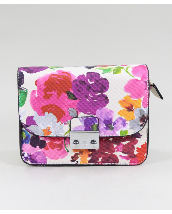 Mala de Senhora com Padrão Floral