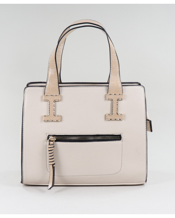 Mala Bege de Senhora de Mão