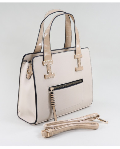 Mala Bege de Senhora de Mão