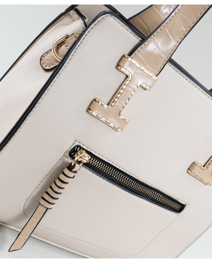 Mala Bege de Senhora de Mão