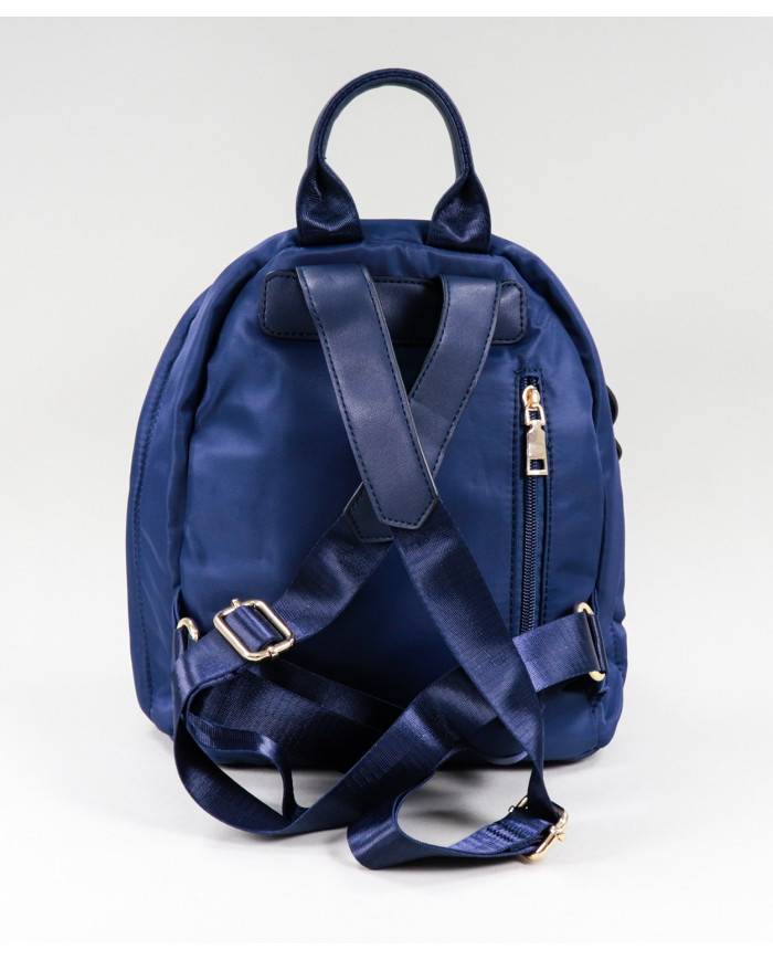 Mochila Azul de Senhora em Nylon
