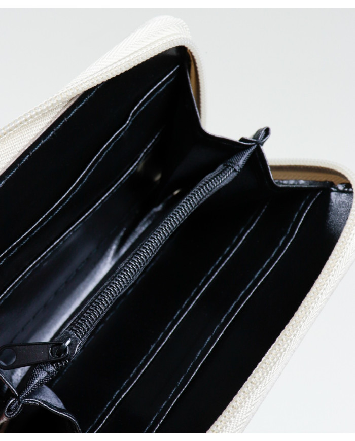 Pequeña Wallet Lady Grey