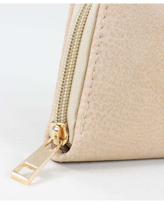 Women's Small Taupe Wallet