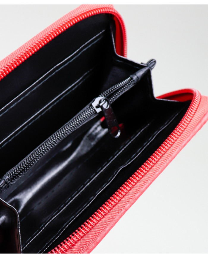 Ladies Red Small Wallet