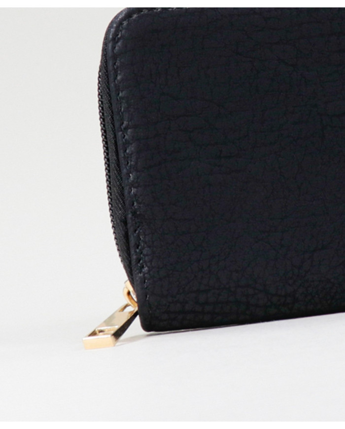 Women's Black Small Wallet