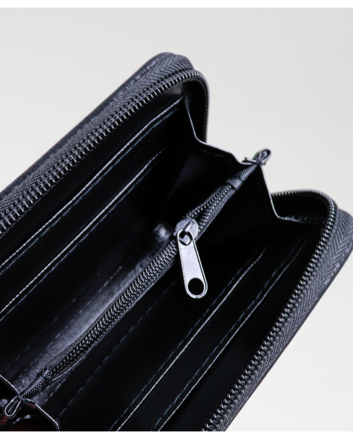 Women's Black Small Wallet