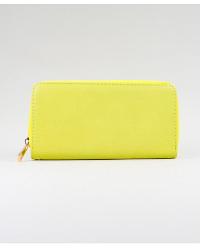 Large Yellow Wallet of Lady