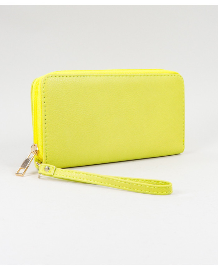 Large Yellow Wallet of Lady