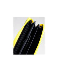 Carteira Grande Amarela de Senhora