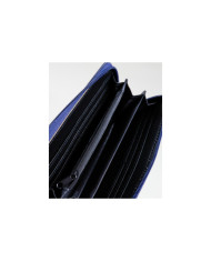 Large Lady Blue Wallet