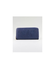 Large Lady Blue Wallet