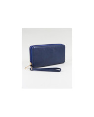 Large Lady Blue Wallet
