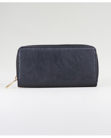 Wallet negro grande de las mujeres