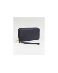 Women's Large Black Wallet