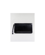 Cartera negra de mujeres con mango extraíble