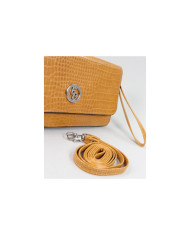Women's Mustard Wallet with Removable Handle