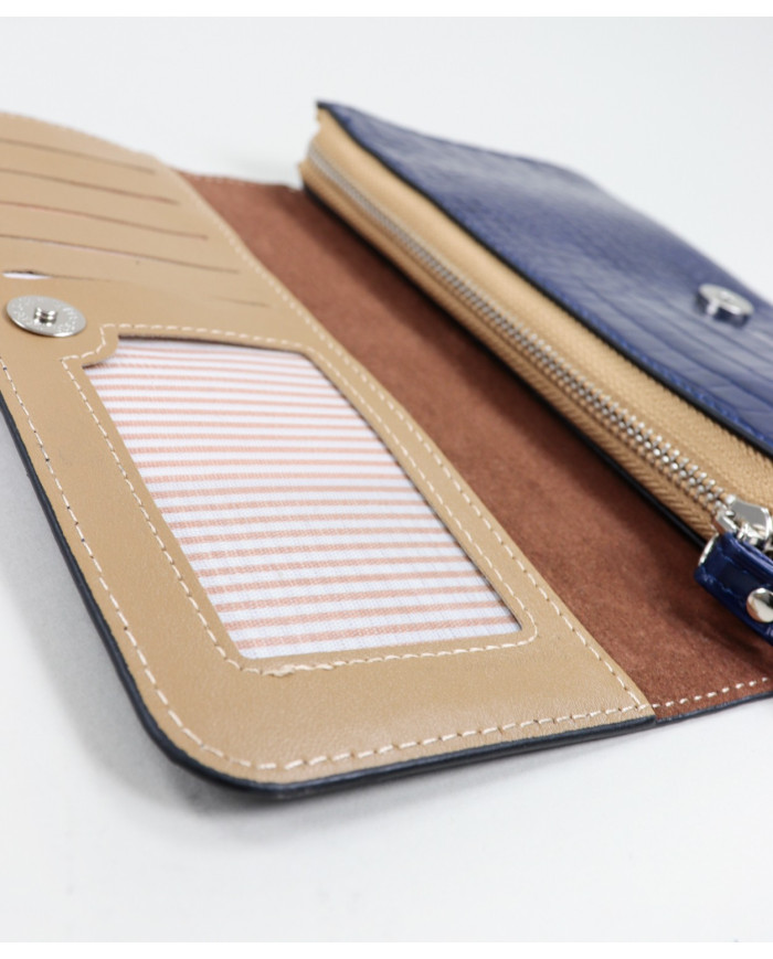 Muelle azul de las mujeres con mango extraíble