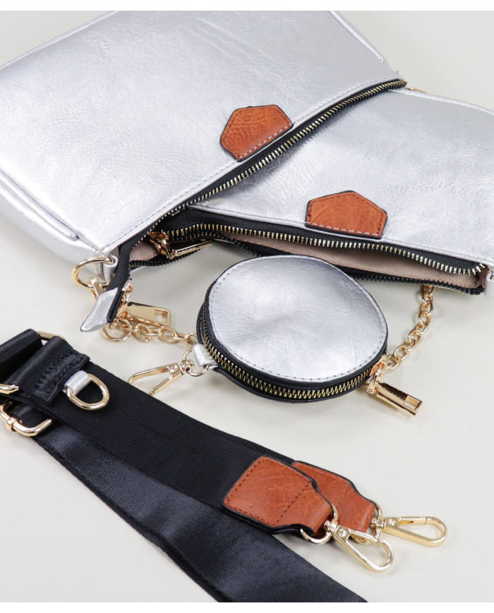 Caja de plata de damas adaptables