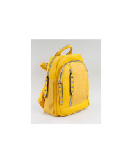 Ladies Yellow Backpack with Tachas