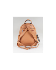 Mochila Camel com Bolso Frontal e Tachas