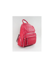Red Backpack with Front Ball and Tachas