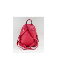 Red Backpack with Front Ball and Tachas