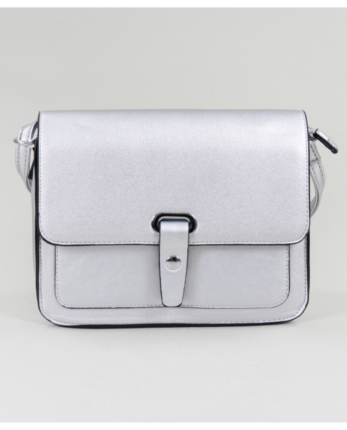 Ladies Silver Case with Adjustable Handle
