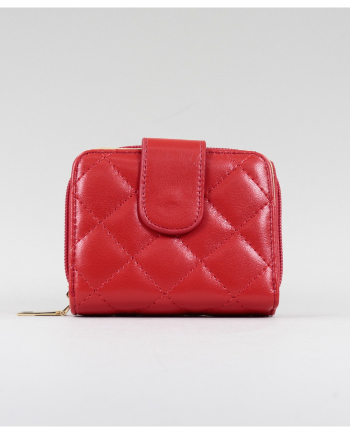 Women's Padded Red Wallet