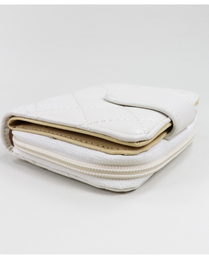 Beige Wallet Padded Female