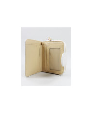 Beige Wallet Padded Female