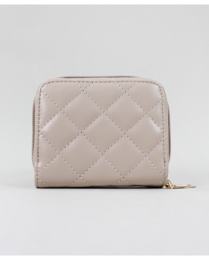 Padded Taupe Wallet Female