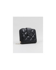 Padded Black Wallet Female
