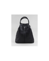 Mochila Preta Feminina com Fecho Frontal