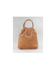 Mochila Camel Mujer con cierre frontal
