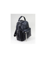 Lady Ginova Black Backpack con Bright Berloque