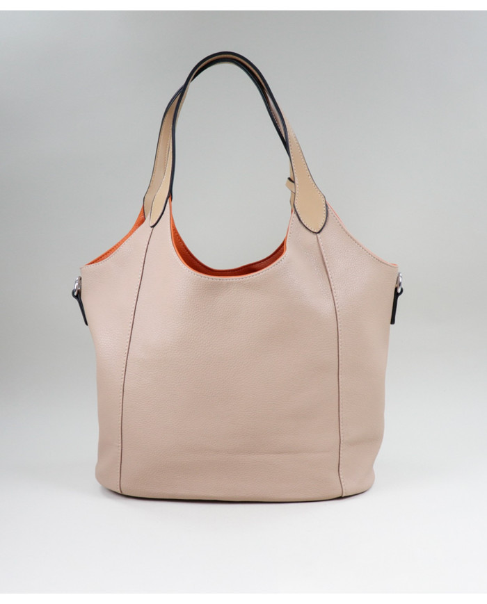 Señora Reversible Taupe Mala