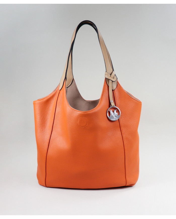 Señora Reversible Taupe Mala