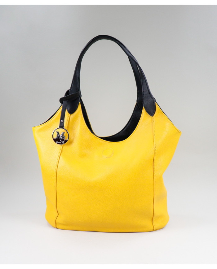 Mala negra de la dama reversible