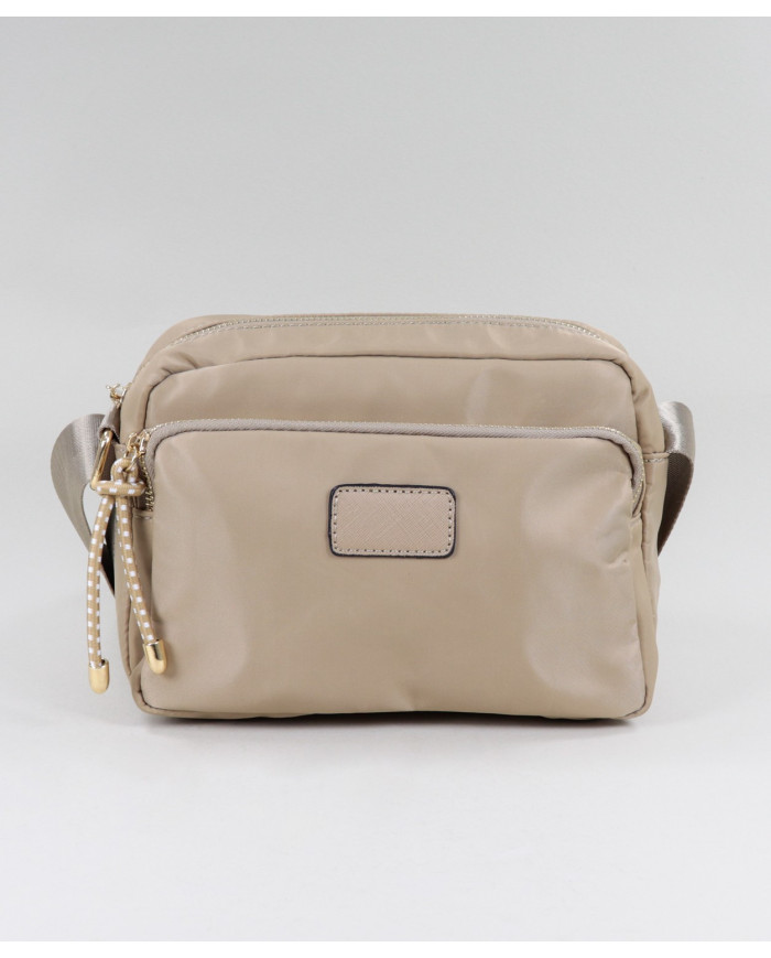 Mala Taupe de Senhora Tiracolo