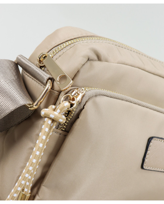 Mala Taupe de Senhora Tiracolo