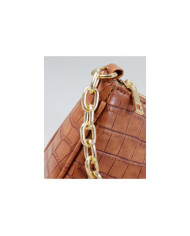 Lady Camel Bag with Chain Handle