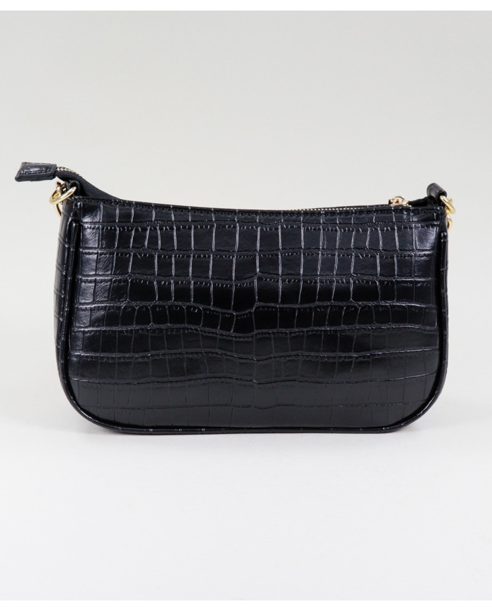Black Lady Bag with Chain Handle