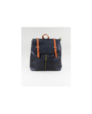 Ladies Black Backpack with Double Strip