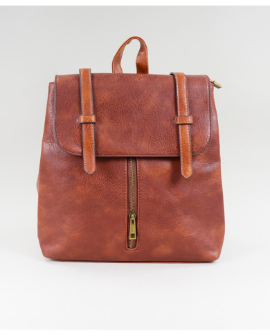 Double Striped Camel Backpack