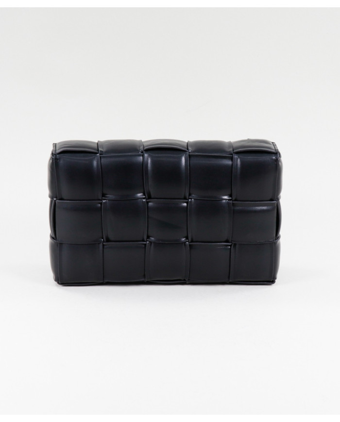 Lady's Black Mala Interlaced