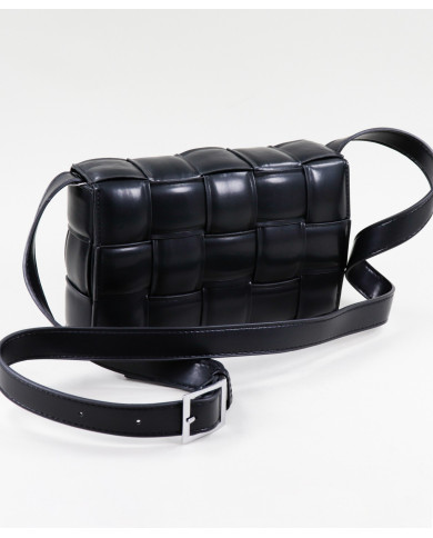 Mala Preta de Senhora Entrelaçada