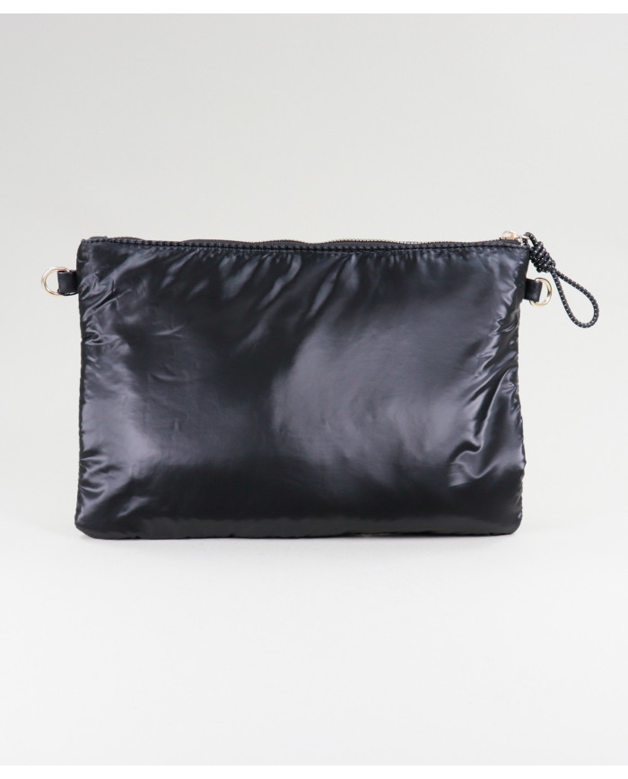 Lady's Quilted Black Mala