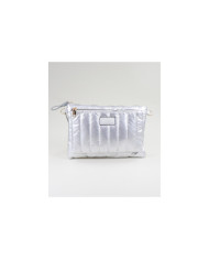 Women's Quilted Silver Case