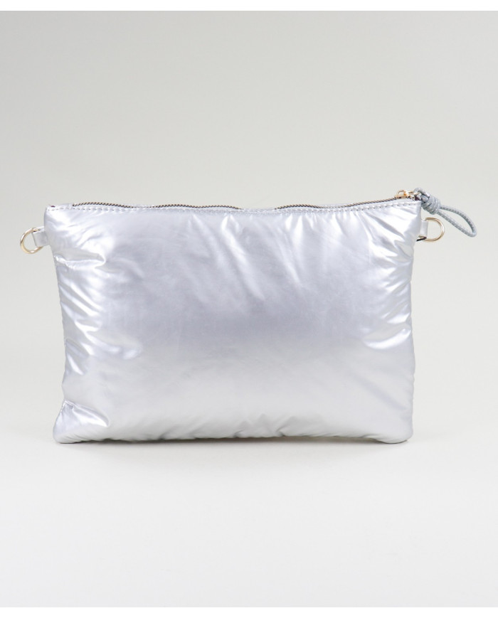 Women's Quilted Silver Case